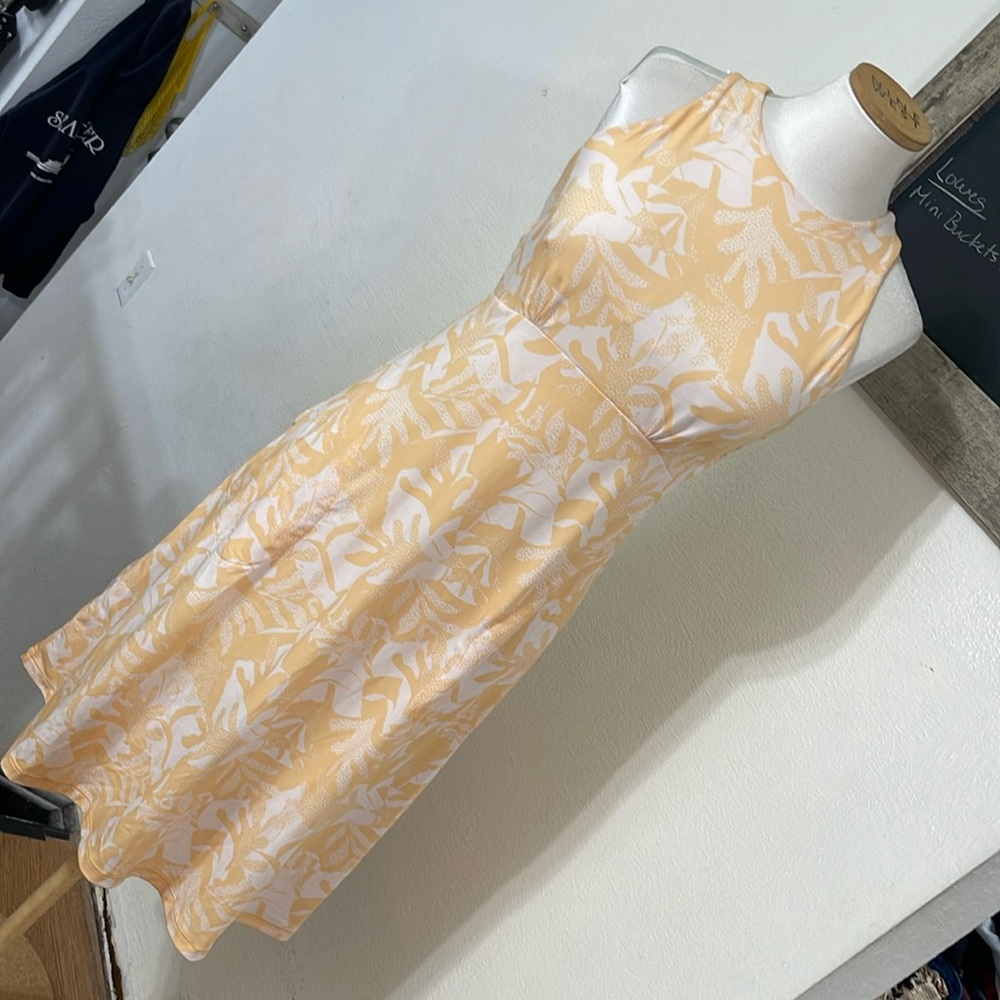 Prana Yellow Racer Back Dress - Sz S